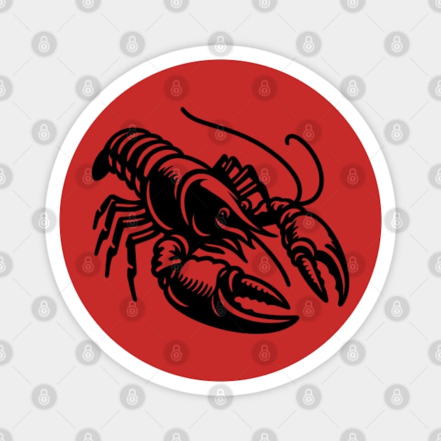 Crawfish Magnet by KayBee Gift Shop